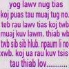 yeej yim lub neej ua ntsuag